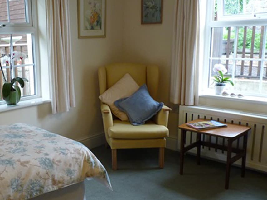 Bedroom at Mallands Residential Care Home