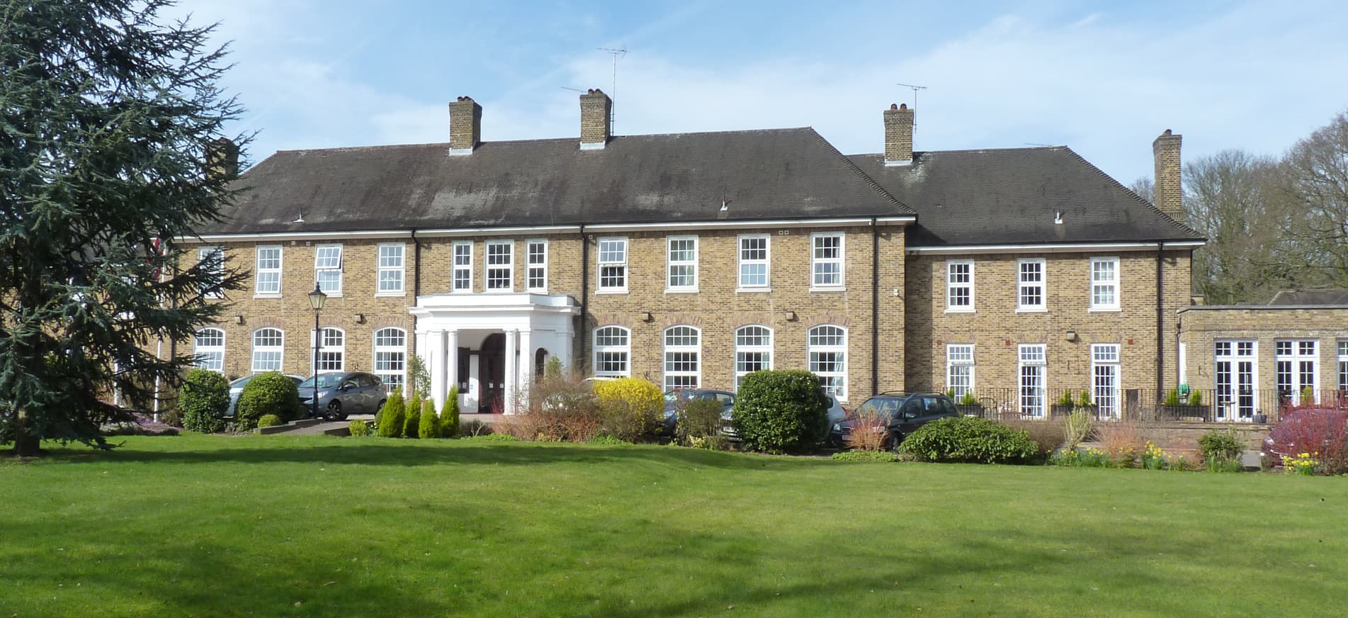 Exterior and grounds at Marillac Neurological Care Centre