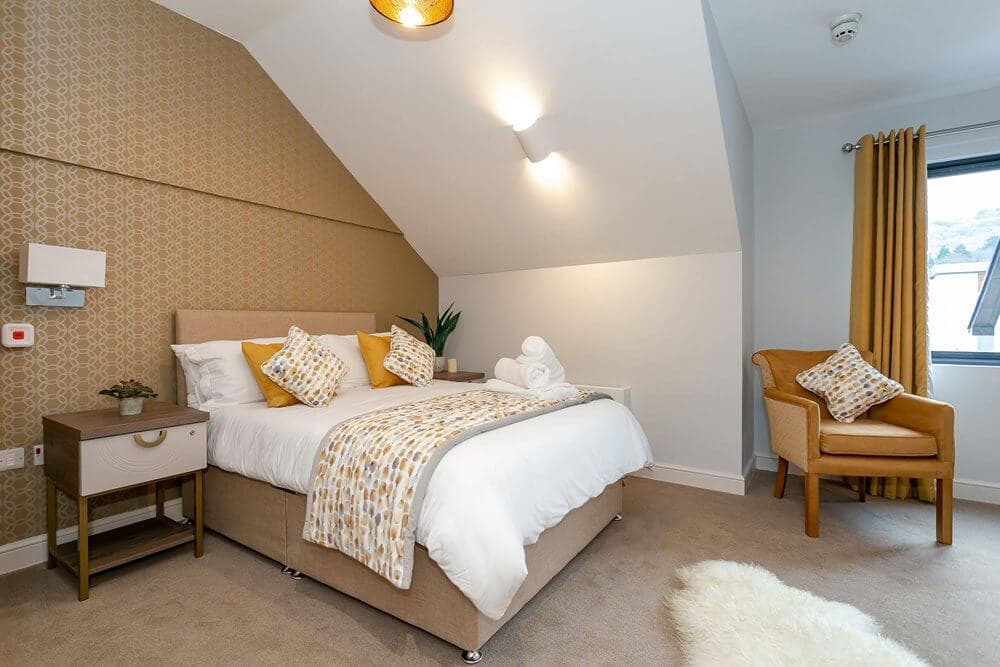 Bedroom at Mayfield View Care Home