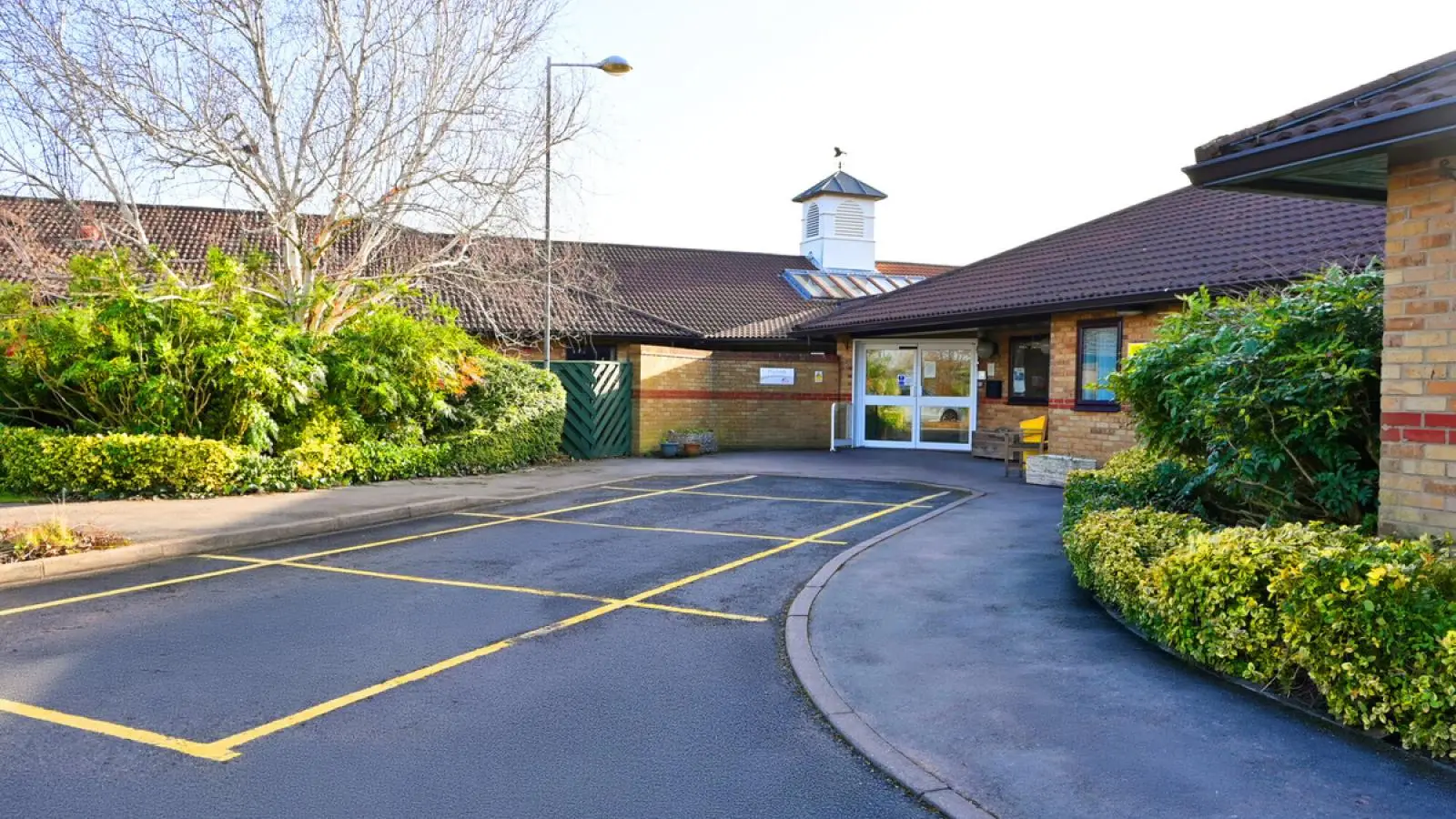 Entrance and exterior at Mayfields