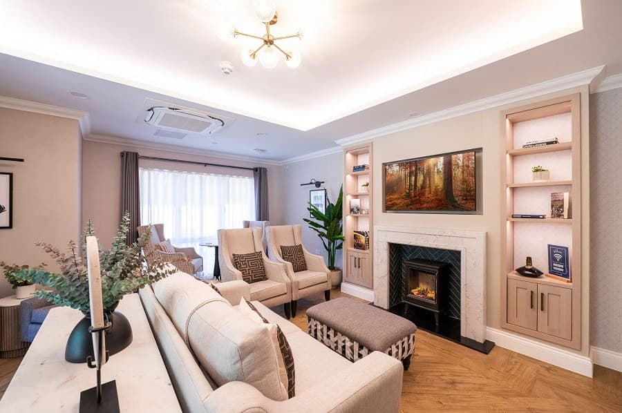 Lounge at Meadowhill Care Home