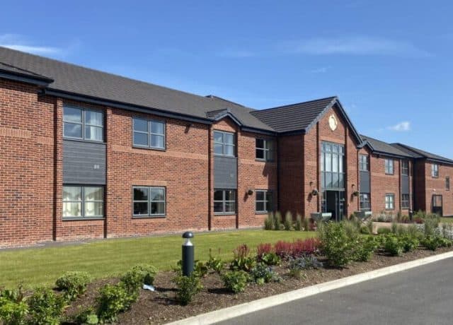 Exterior at Meadows Park Care Home