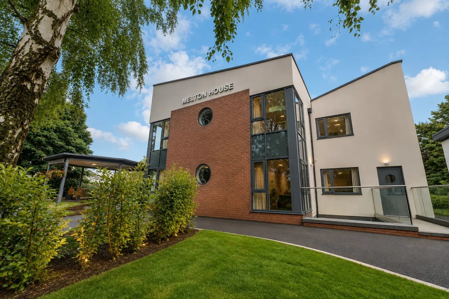 Exterior at Melton House