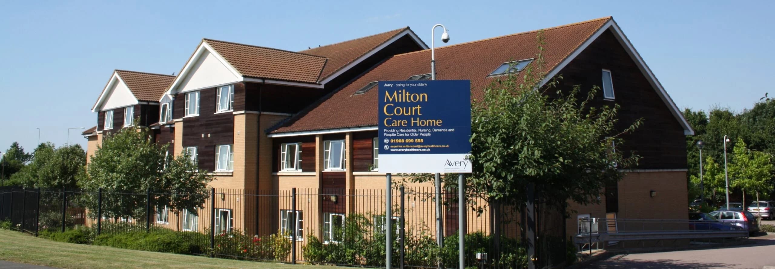 Exterior at Milton Court Care Home