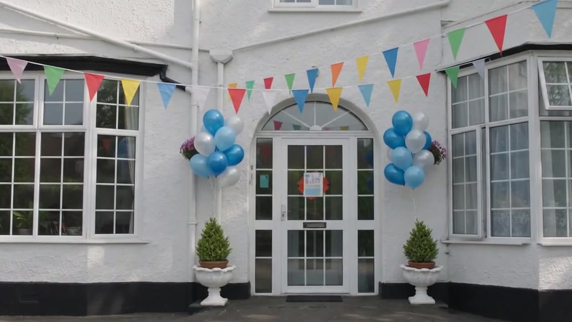 Entrance at Mon Choisy Care Home