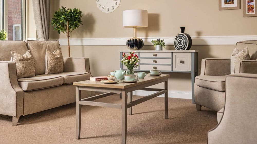 Lounge at Mount Pleasant Care Home