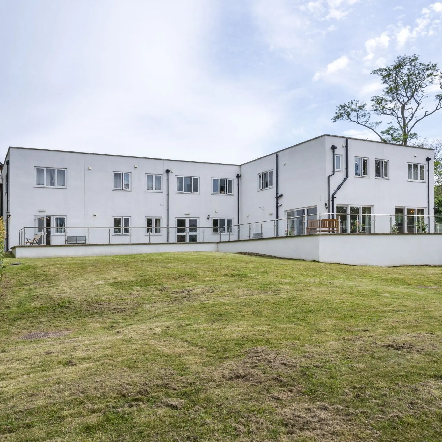 Exterior and grounds at Mountside Care Home