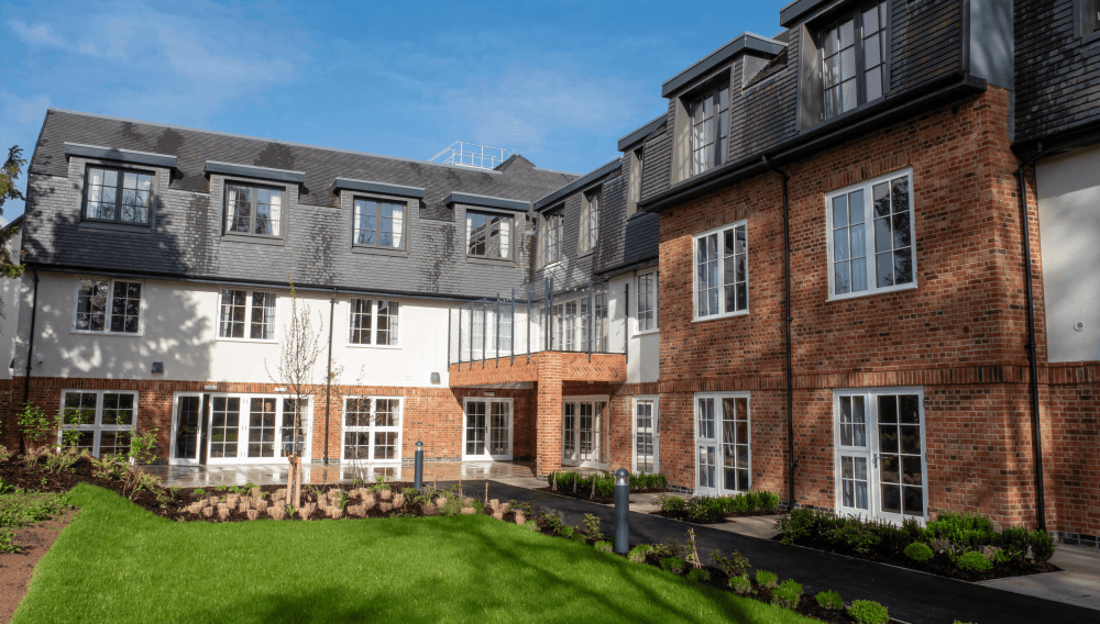 Exterior at Oadby Manor Care Home
