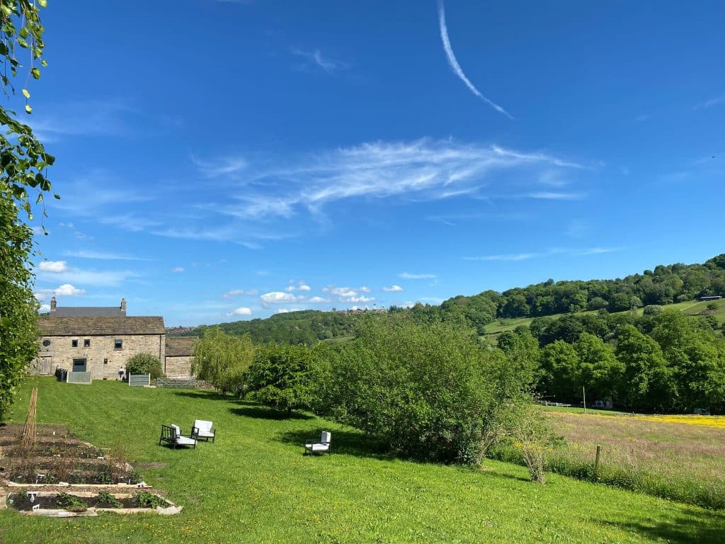 Garden and grounds at Oak Farm