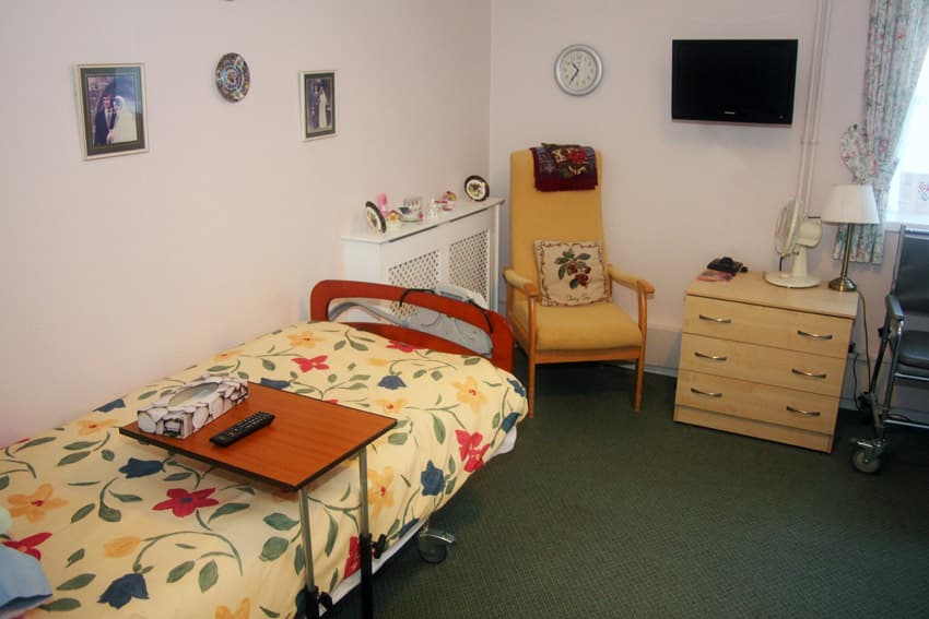 Bedroom at Oakdene Care Home