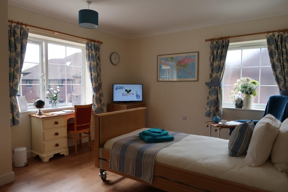 Bedroom at Oakdene Nursing Home