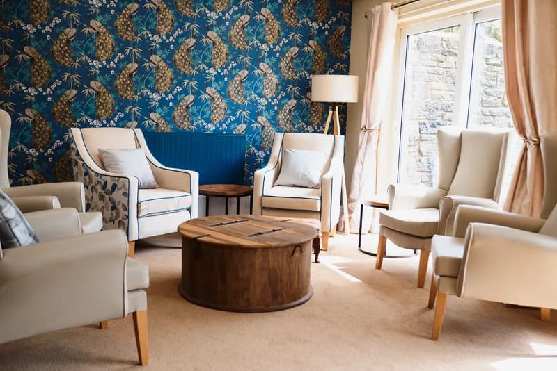 Lounge at Oaklands Nursing and Residential Home