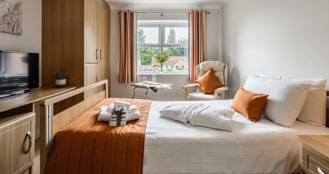 Bedroom at Park Lane Residential Home
