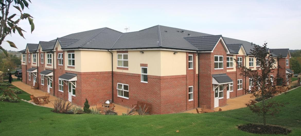 Exterior and gardens of Park View Residential Care Home