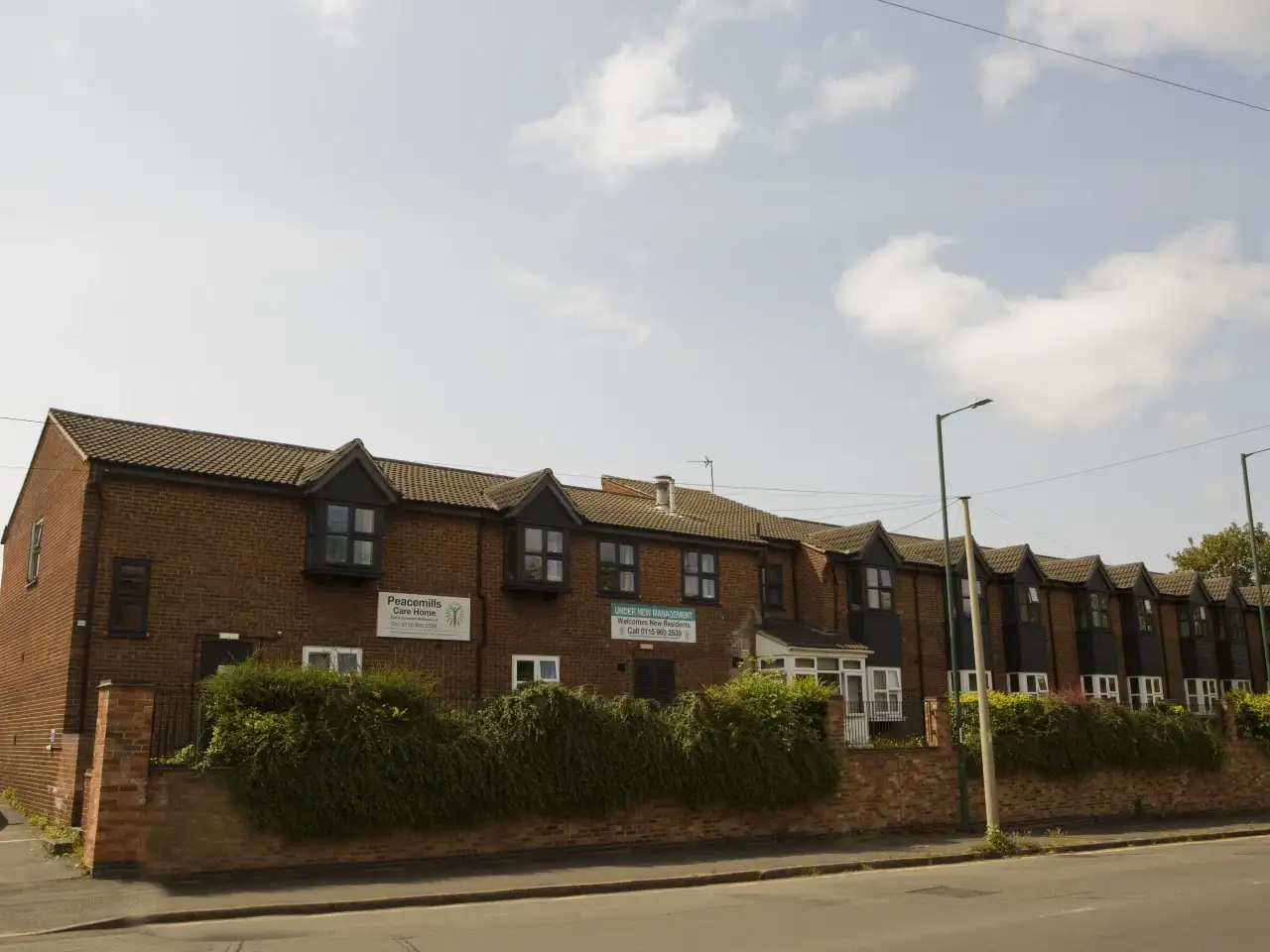 Exterior at Peacemills Care Home