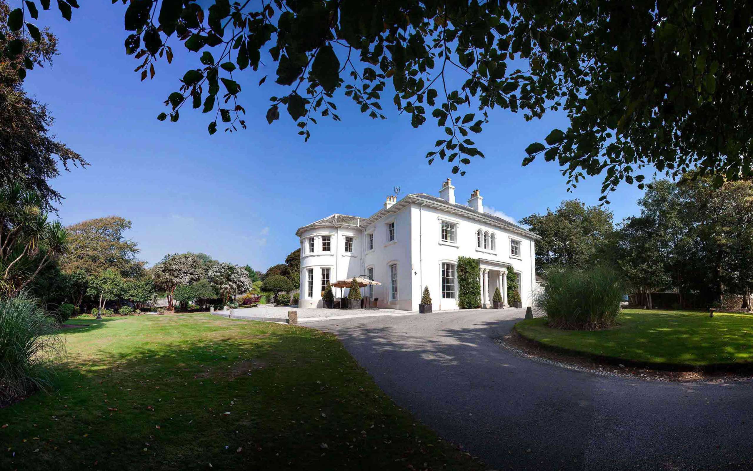 Exterior and grounds at Penhellis Nursing Home