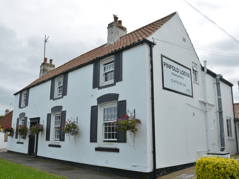 Exterior at Pinfold Lodge Nursing Home