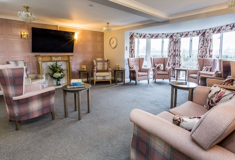 Lounge at Ponteland Manor Care Home