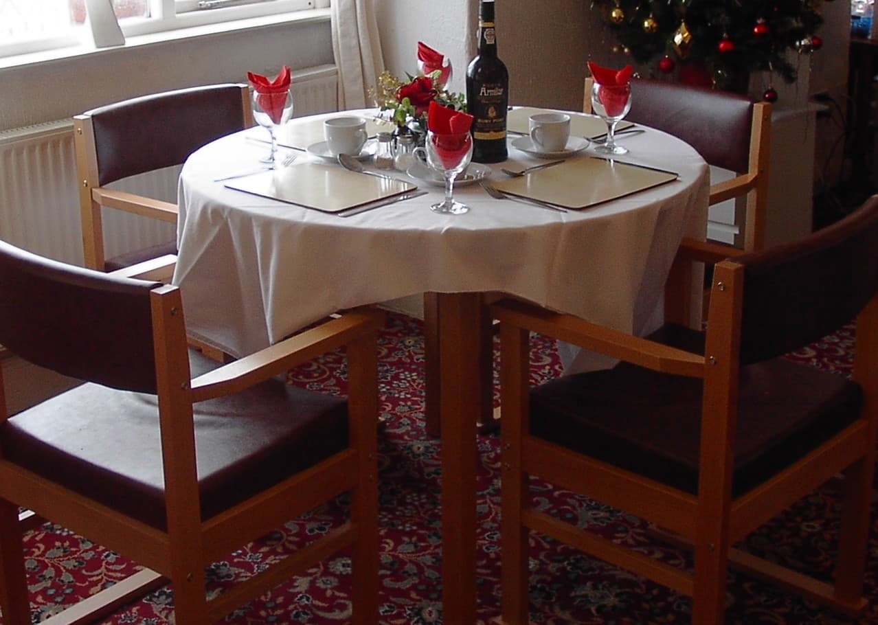 Dining area at Primrose Villa Care Home