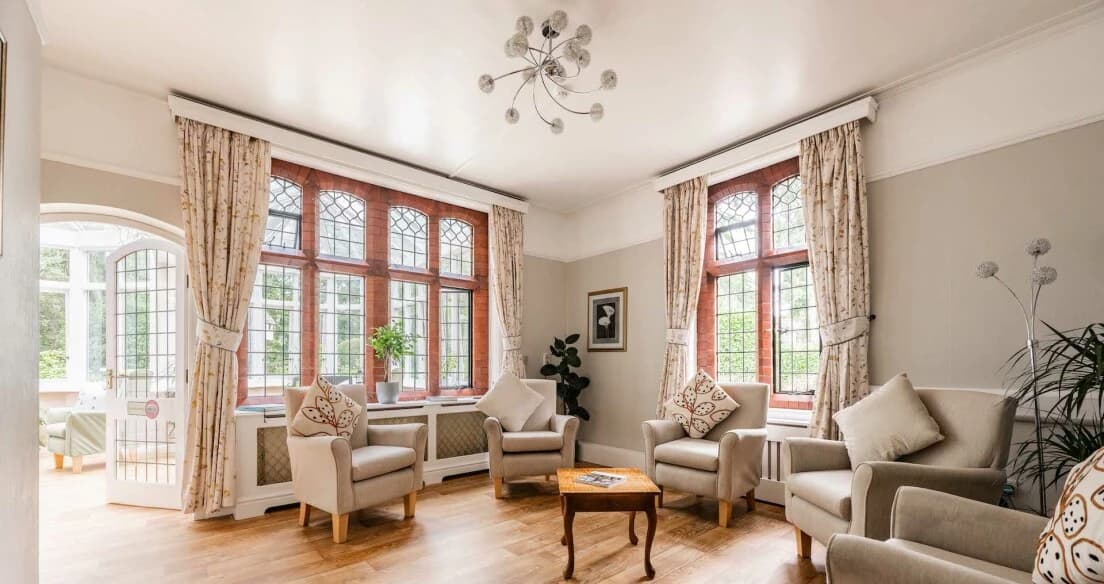 Lounge at Redwalls Nursing Home