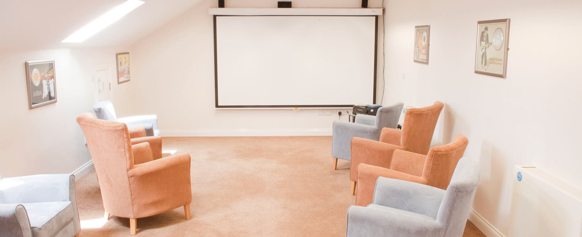 Cinema lounge at Rosewood House