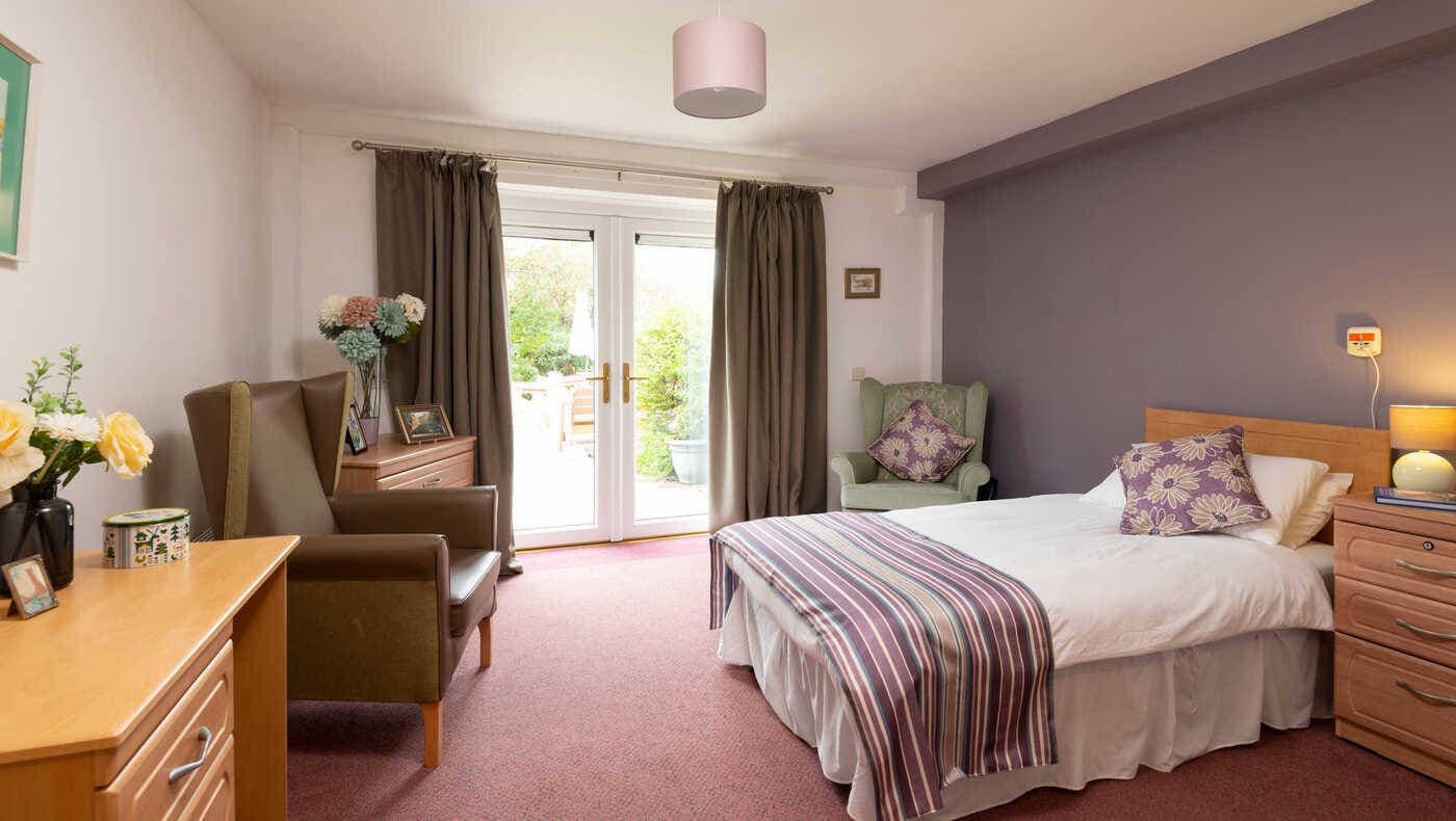 Bedroom at Simon Marks Court