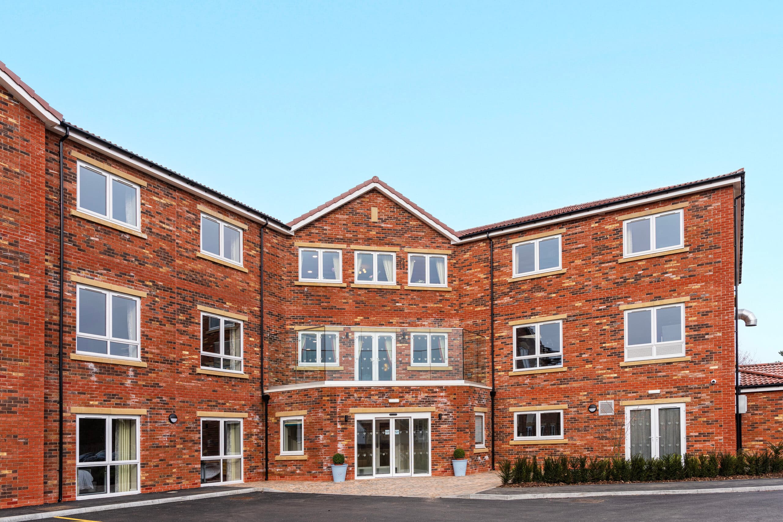 Exterior at Sleaford Hall Care Home