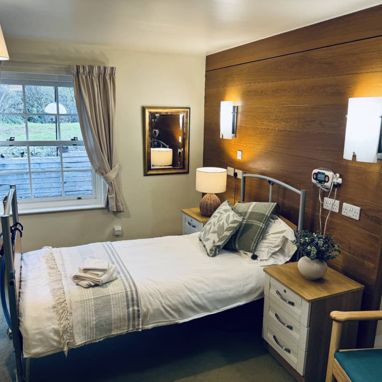 Bedroom at Stanfield House Nursing Home