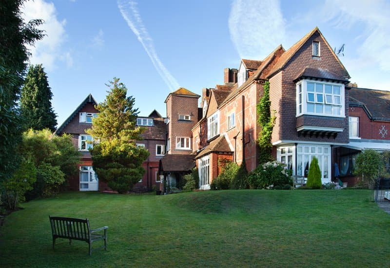 Exterior and garden at Surrey Hills