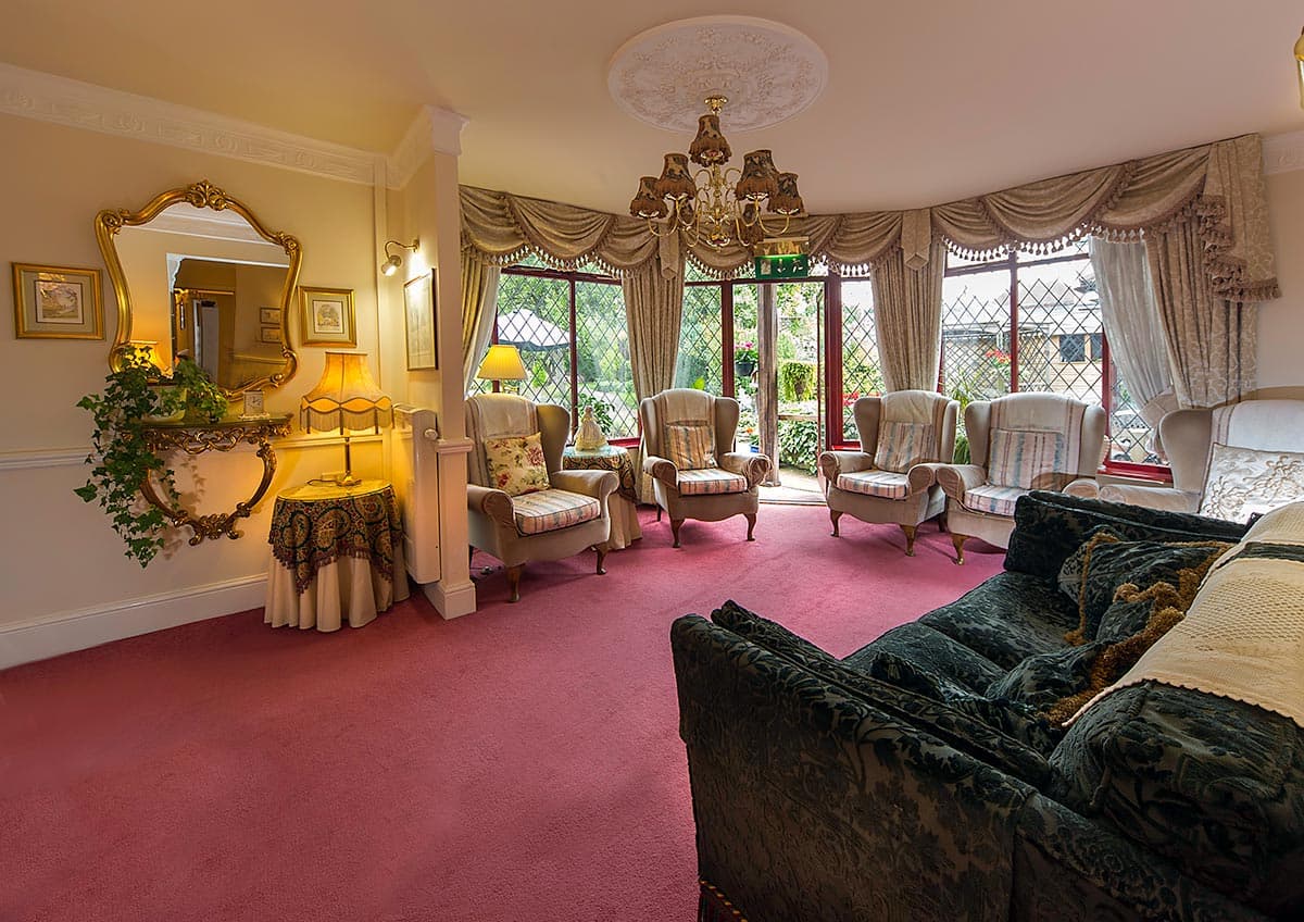 Lounge at The Croft Residential Home