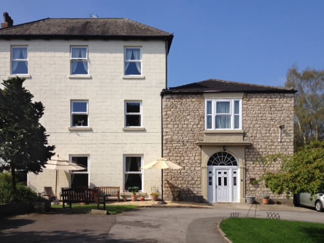 Exterior and entrance at The Dale Residential Home