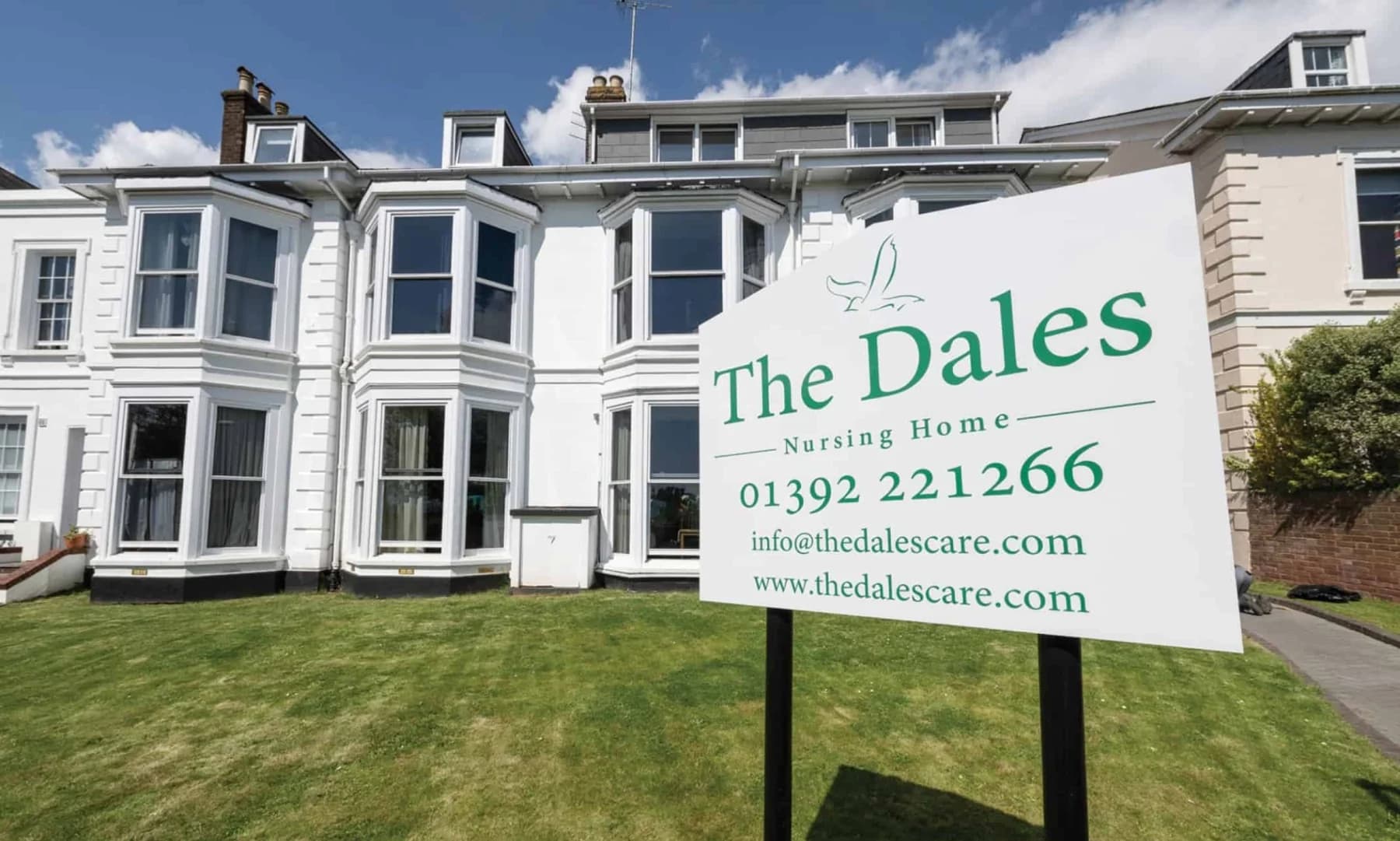 Exterior at The Dales Nursing Home