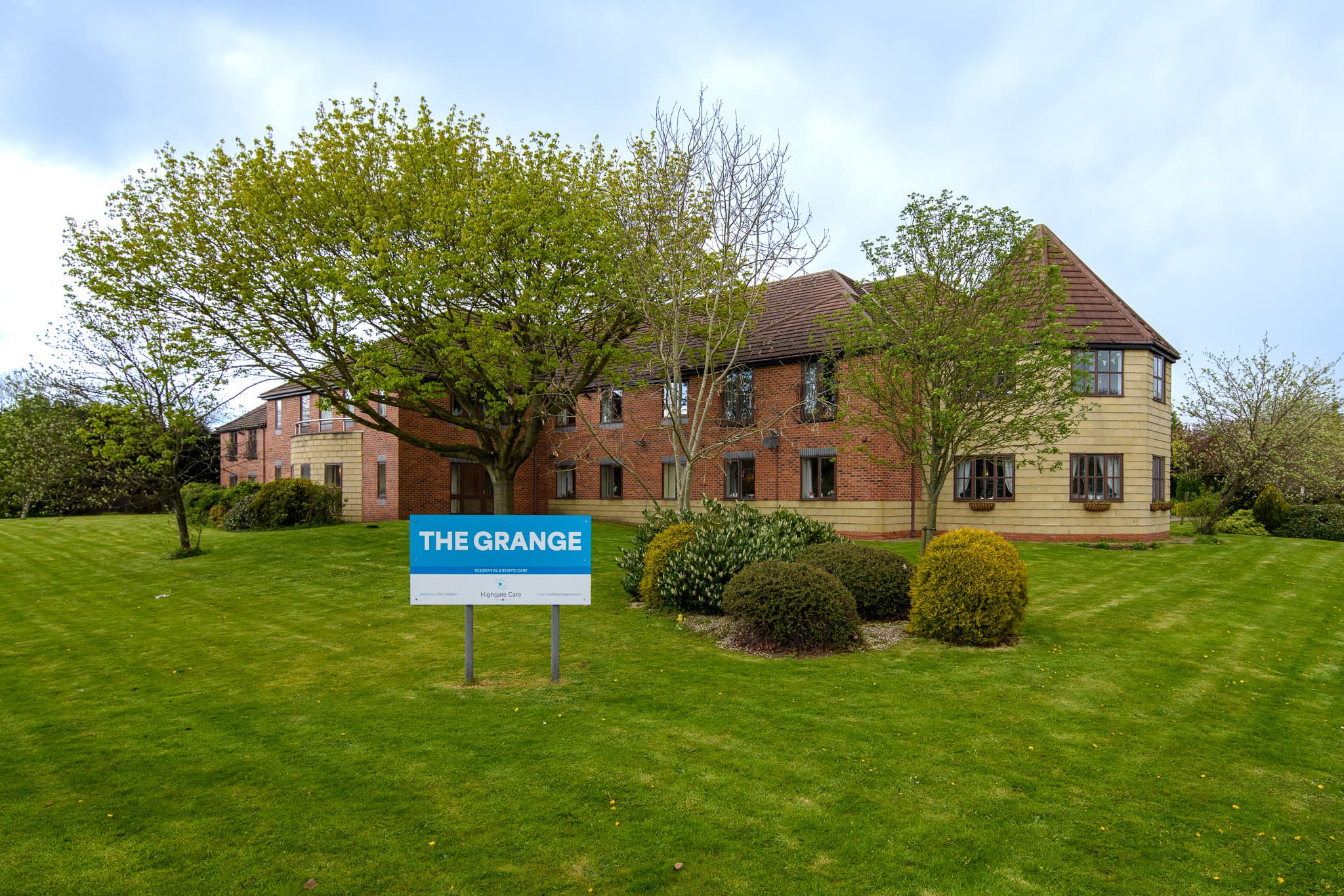 Exterior and garden at The Grange