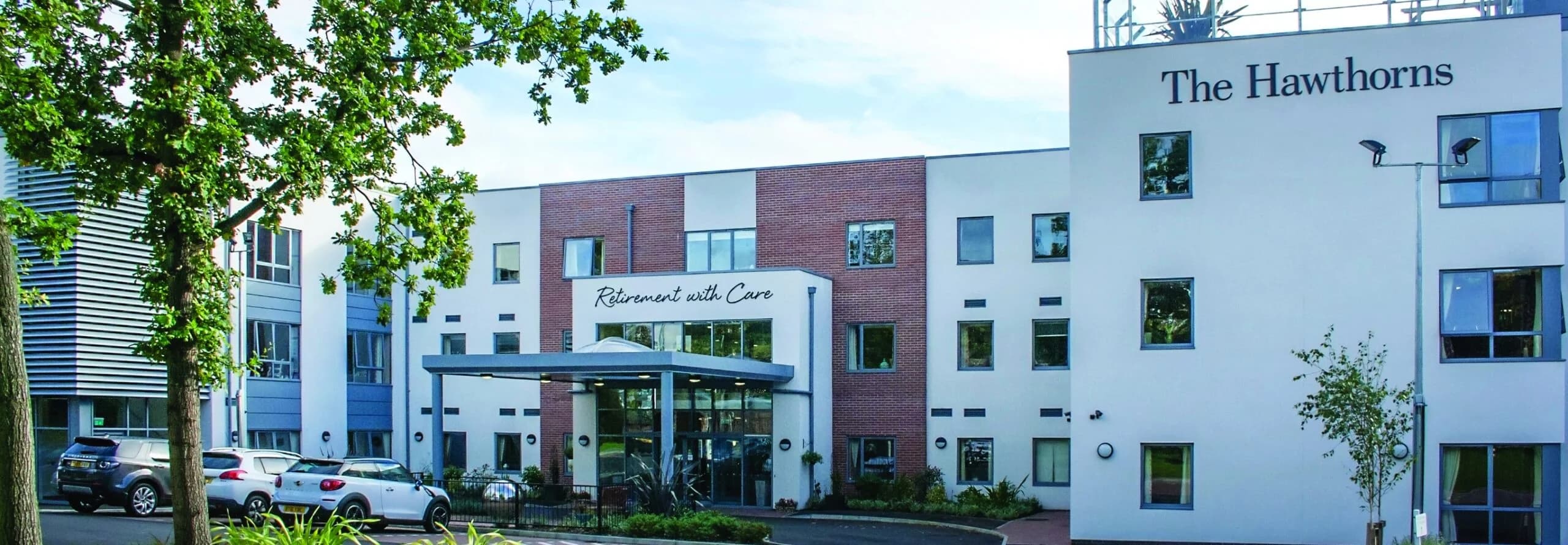Exterior and entrance at The Hawthorns Aldridge