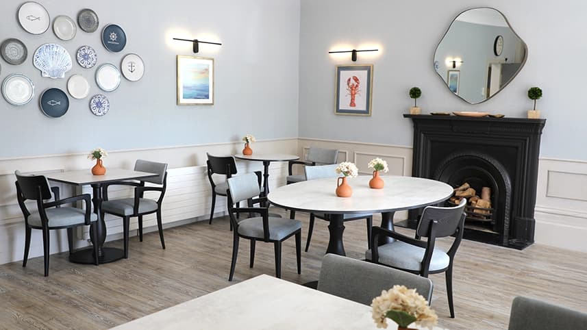 Dining room at The Pines Nursing Home