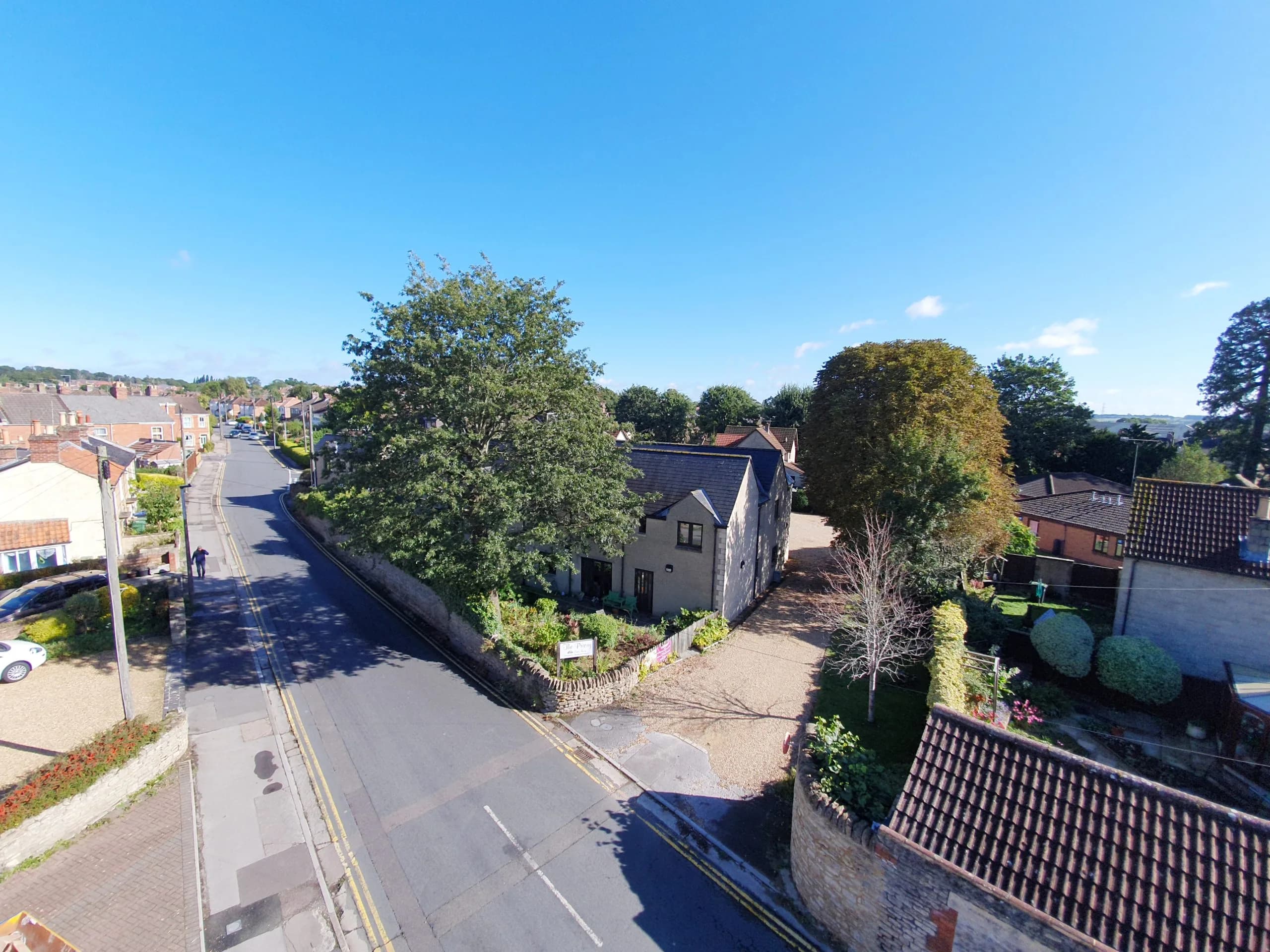 Exterior and grounds at The Priory Care Home