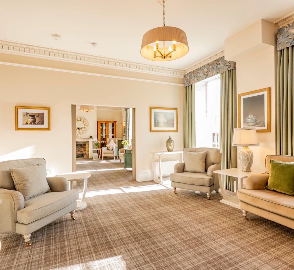 Lounge at The Queen Charlotte