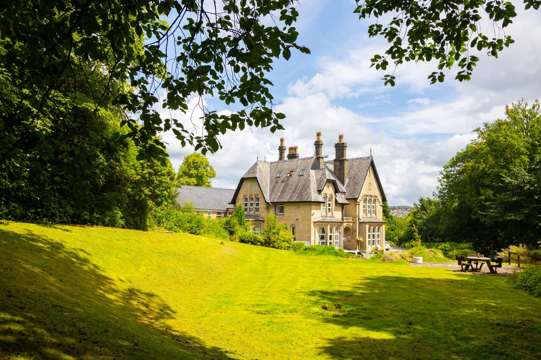 Exterior and grounds at Thorncliffe Residential Care Home