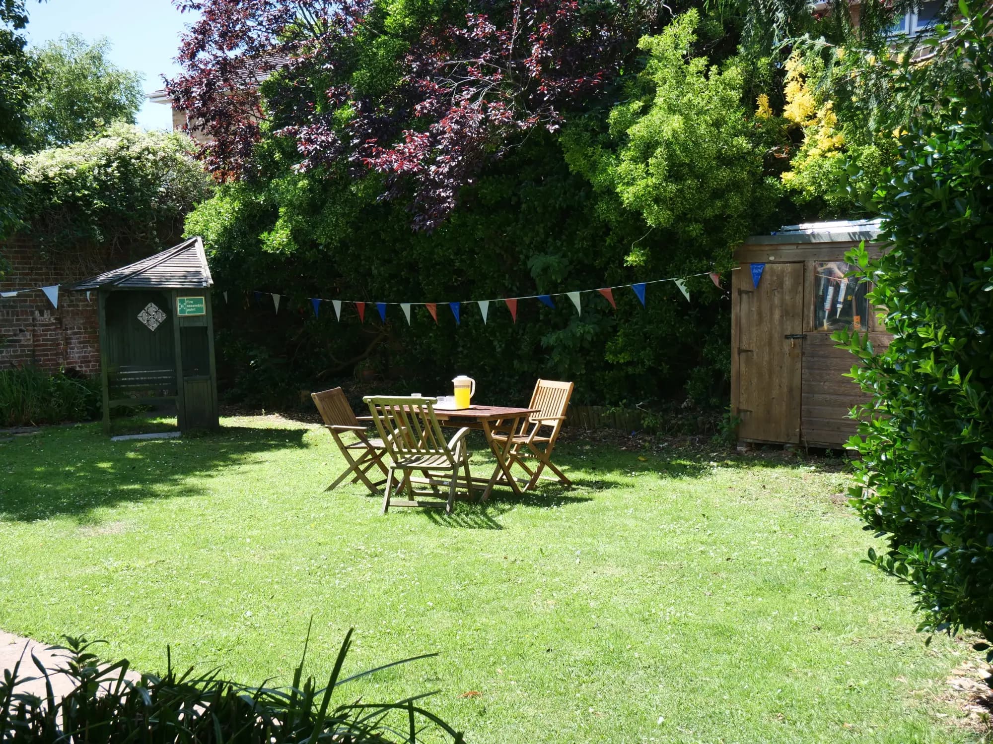 Garden at Trafalgar Care Home