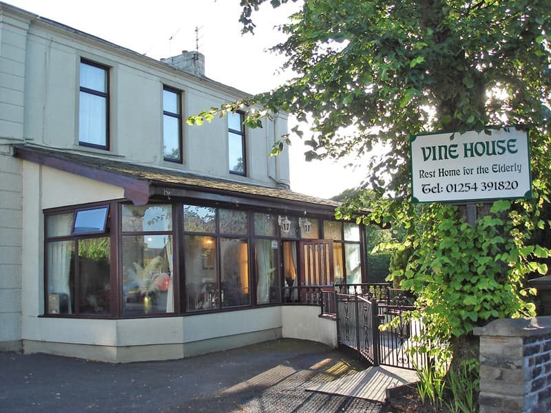 Exterior and entrance at Vine House