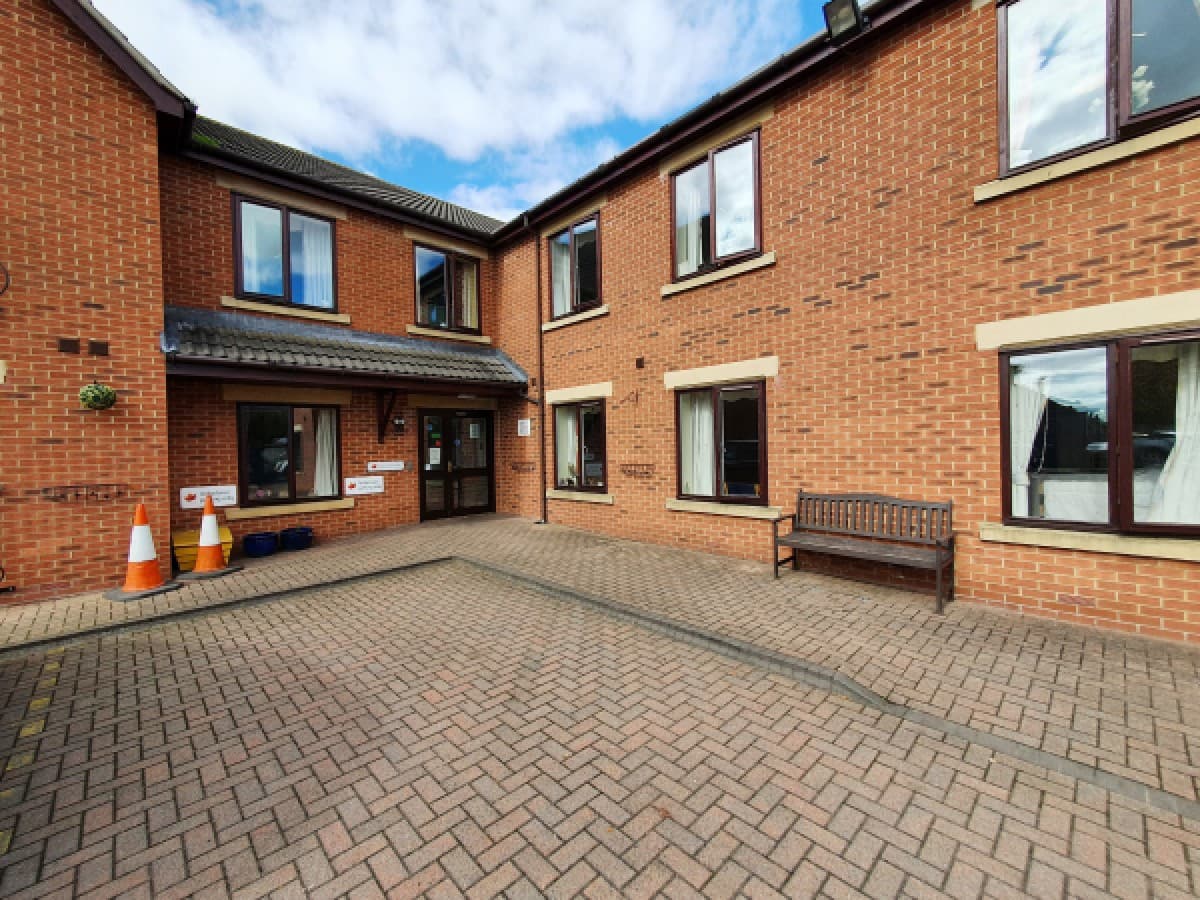 Exterior and entrance at Washington Manor Care Home