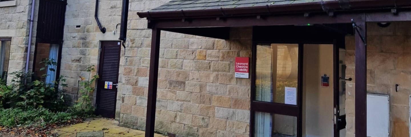 Entrance at Wharfedale House - Care Home Physical Disabilities