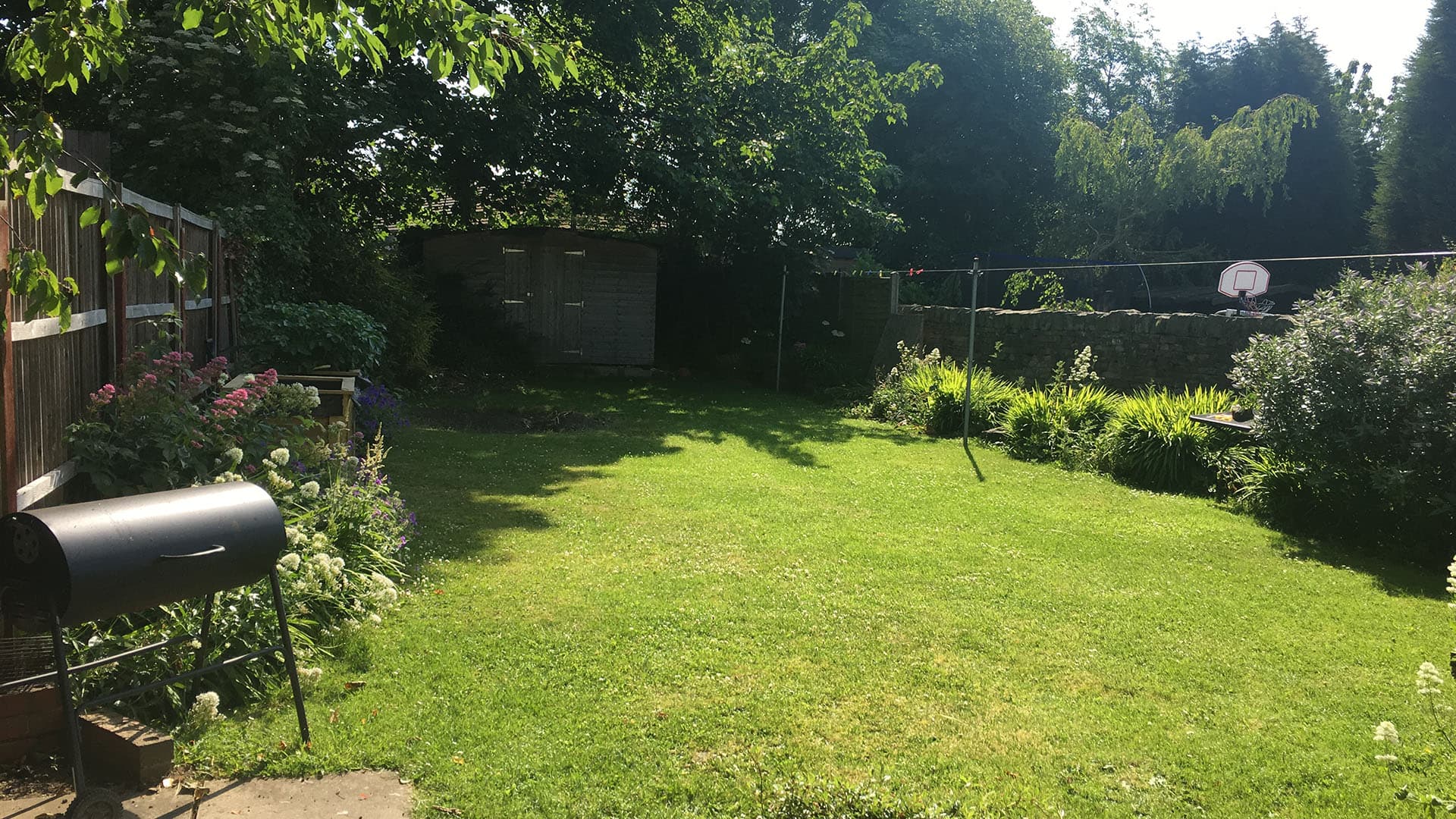 Garden at Woodhouse Cottage