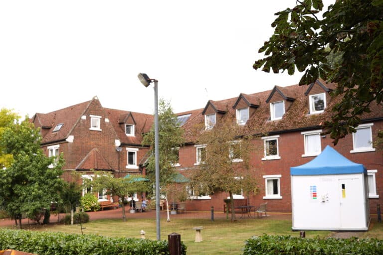 Exterior and garden at Wymondley Nursing & Residential Care Home